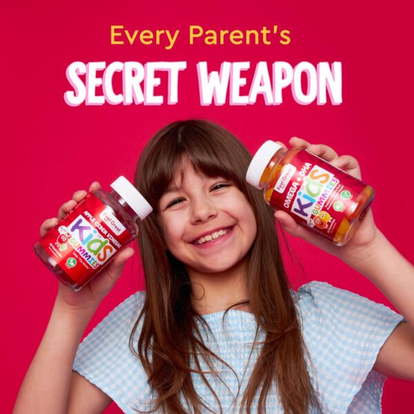 Gomitas vinagre manzana para niños con fórmula orgánica segura