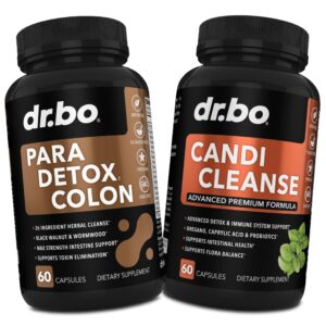 Píldoras limpieza colon detox herbal con probióticos 10 días