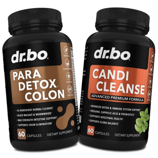 Píldoras limpieza colon detox herbal con probióticos 10 días