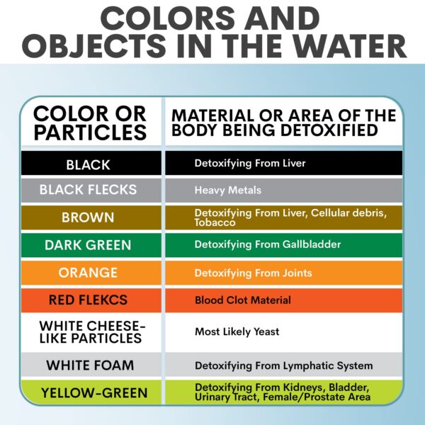 Ionic Cleanse Spa pies para salud y vitalidad