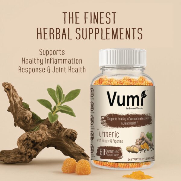 Vumi gominolas de cúrcuma apoyo inflamatorio