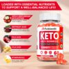 Etiqueta frontal Gomitas Keto ACV Fubienfit para mujeres
