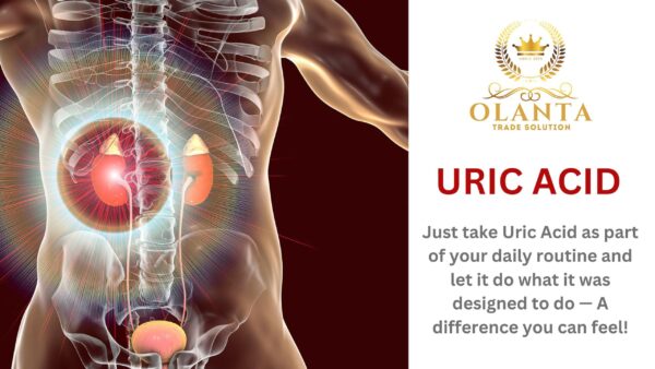 Suplemento Olanta para limpieza y eliminación ácido úrico natural
