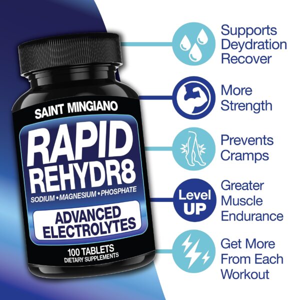 Cápsulas de limpieza digestiva y apoyo muscular Saint Mingiano