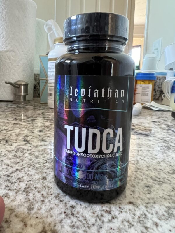 Leviathan Nutrition cápsulas de ácido tauroursodeoxicólico TUDCA