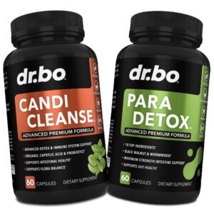 Suplemento detox intestinal Candi Cleanse en botella