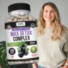 Cápsulas naturales MaxDetox Kaya Naturals para bienestar