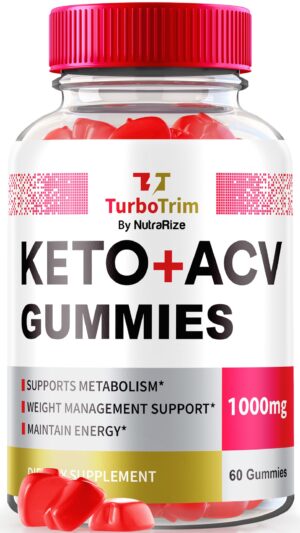 NutraRize TurboTrim gomitas para pérdida de peso y keto ACV