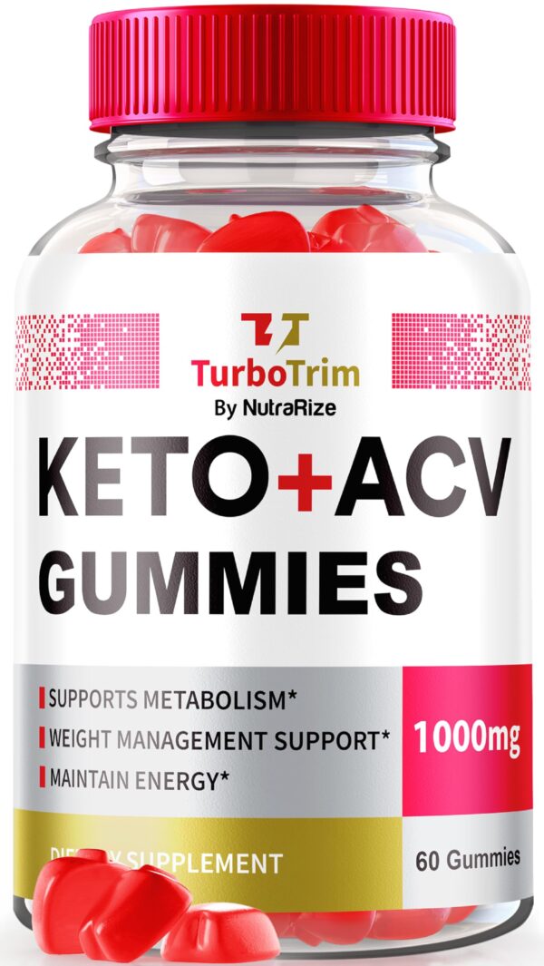 NutraRize TurboTrim gomitas para pérdida de peso y keto ACV