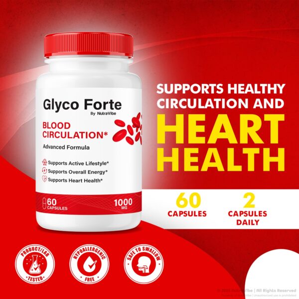 Cápsulas Glyco Forte en primer plano Cápsulas Glyco Forte en primer plano