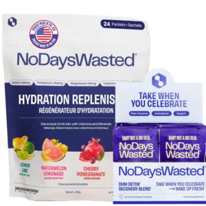 Paquete No Days Wasted DHM Detox 30 porciones con electrolitos Paquete No Days Wasted DHM Detox 30 porciones con electrolitos