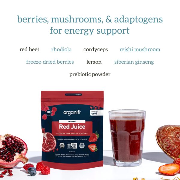 Organifi polvo superalimentos libre gluten y soya Organifi polvo superalimentos libre gluten y soya