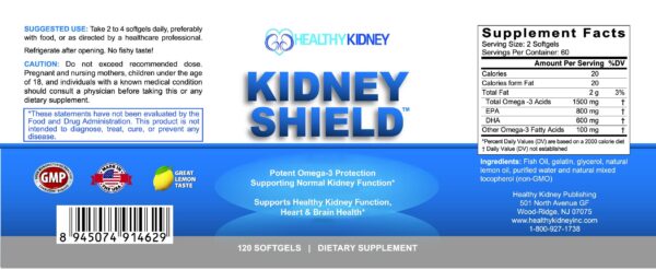 Combos nutricionales para función renal y eliminación toxinas