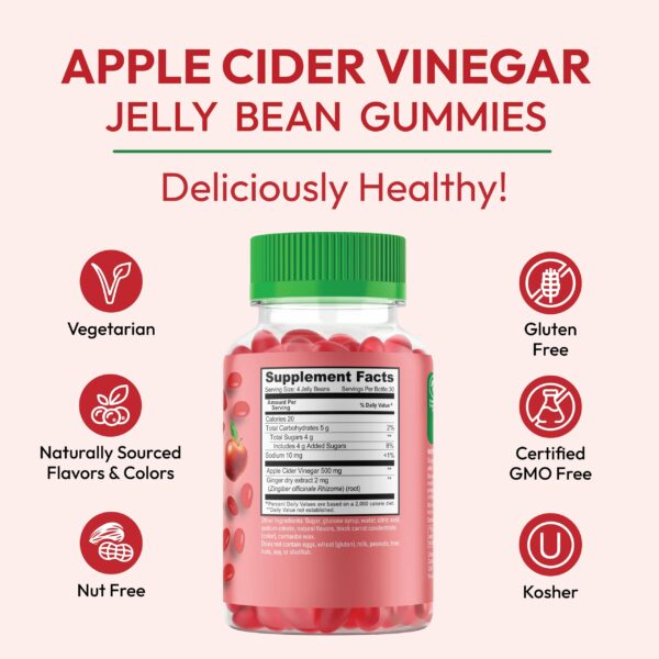 Gomitas kosher Human Beanz salud digestiva natural