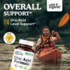 Mescla herbal antioxidante de Wild & Organic ácido úrico