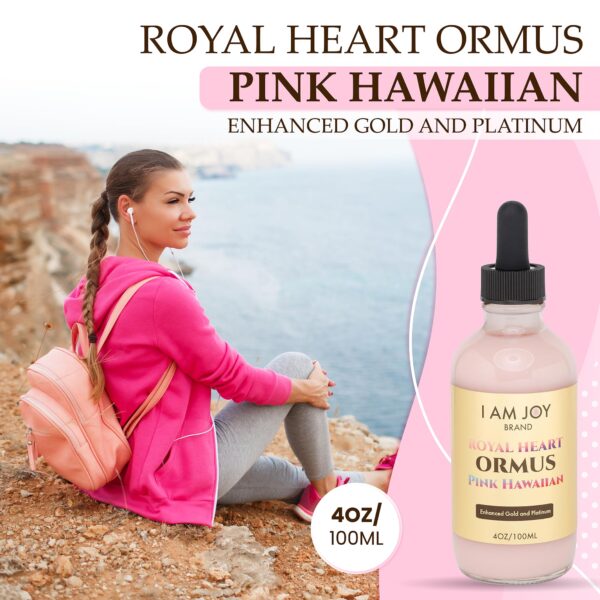 Empaque y presentación I Am Joy co. Ormus oro coloidal 24k