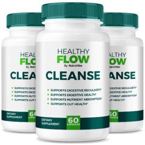 Frente del envase Healthy Flow Cleanse 3 Pack