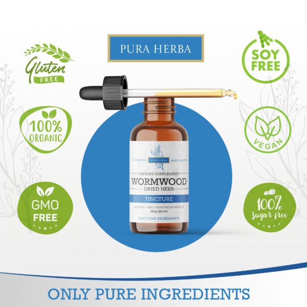 Tintura natural para soporte intestinal y bienestar de Pura Herba