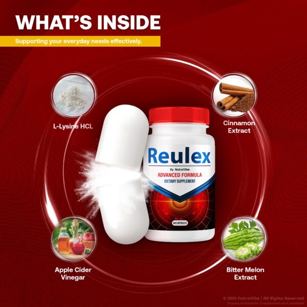 Detalle de ingredientes de Reulex Joint