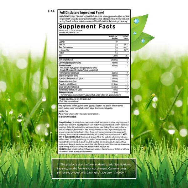 Suplemento digestivo Irwin Naturals para colon