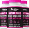 Cápsulas Femina de noche salud mujer paquete 3