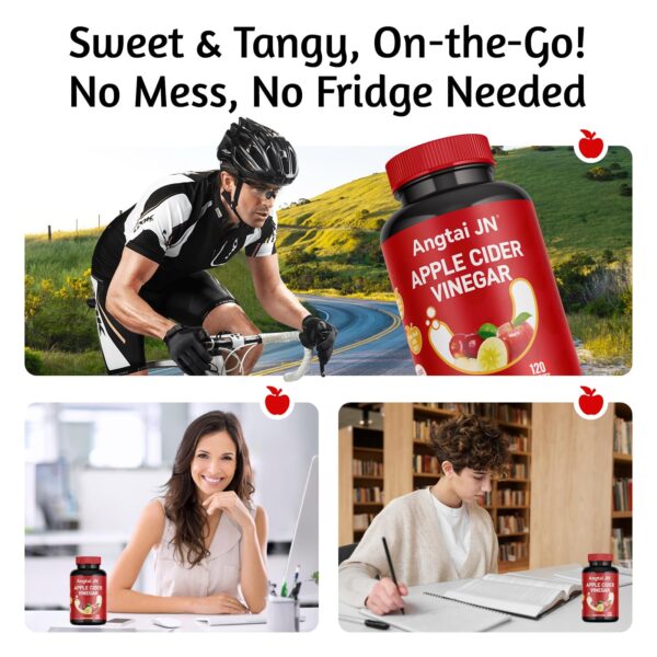 Gomitas con sabor a manzana para salud digestiva y energía diaria