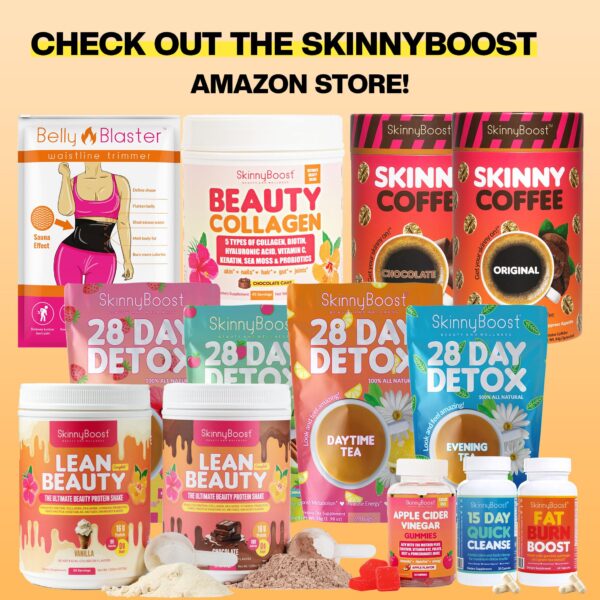 SkinnyBoost tés detox día y noche para limpieza corporal