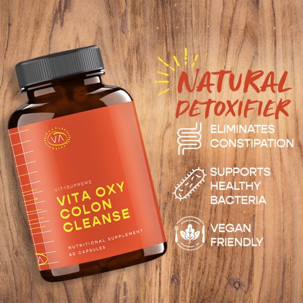 VITASUPREME Vita Oxy suplemento vegano libre de gluten y sin OGM