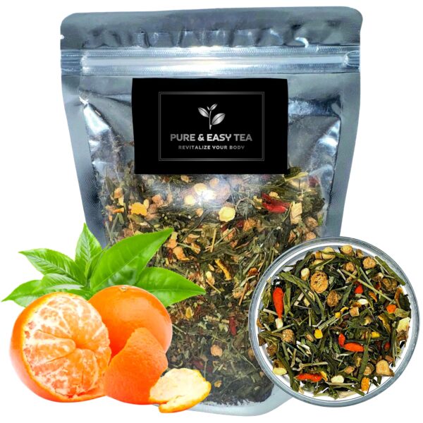Té Detox Delight hoja suelta Pure And Easy Tea