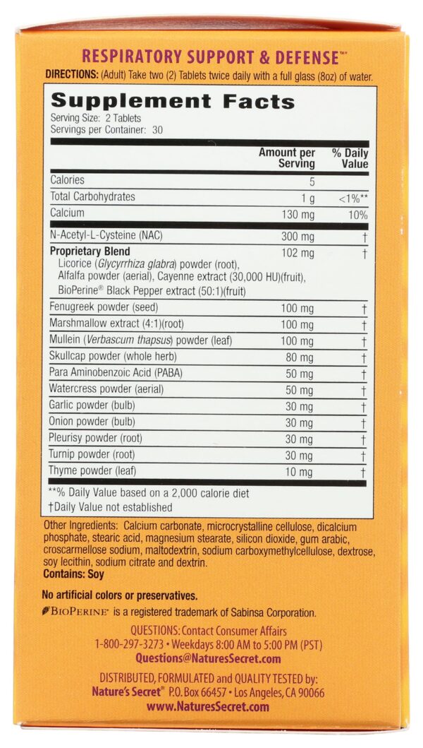 Pulmones saludables con suplemento Irwin Naturals limpiador