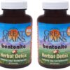 Yerba Prima bentonita y hierbas detox cápsulas paquete doble