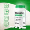 Etiqueta de producto GlucoZen en caja