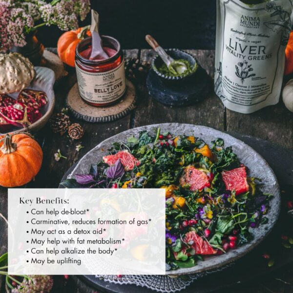 Suplemento natural Belly Love con extracto de jugo de arándano