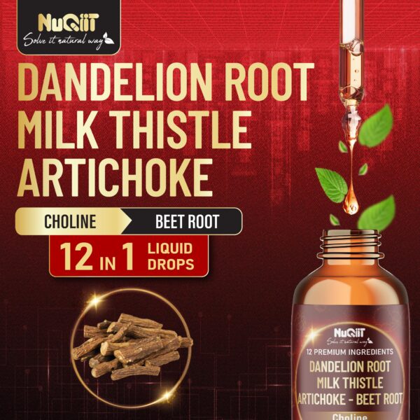 Lista de ingredientes: diente de León, alcachofa