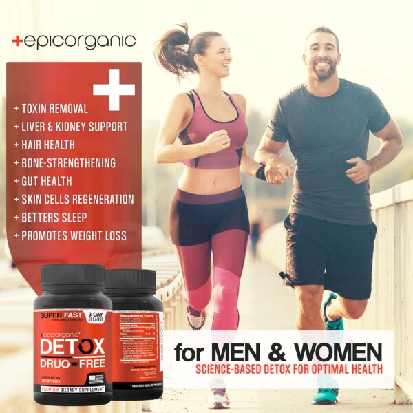 Cápsulas Epic Organicum detox extra fuerte colon