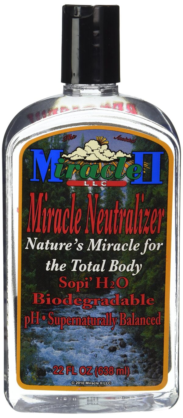 Miracle II Neutralizador 22 oz botella para pH y detox