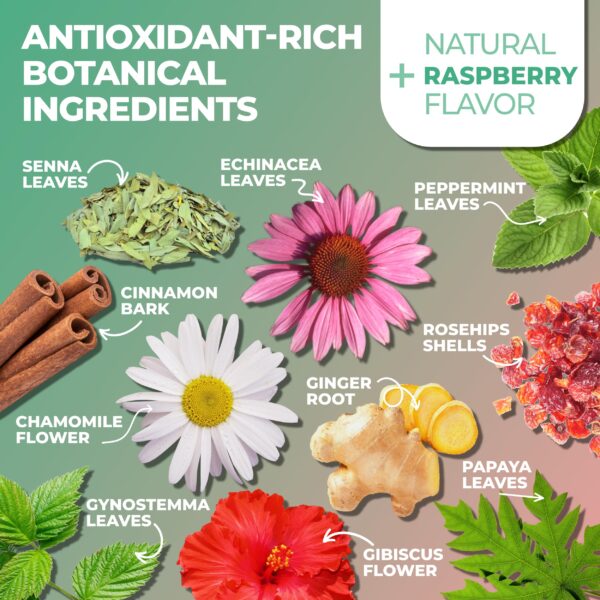 Té herbal detox Total Tea ingredientes naturales detox