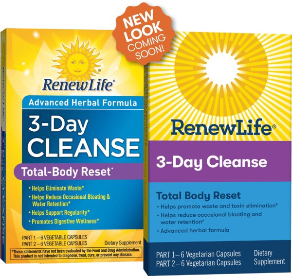 Caja frontal Renew Life Adult Cleanse Total Body Reset detox