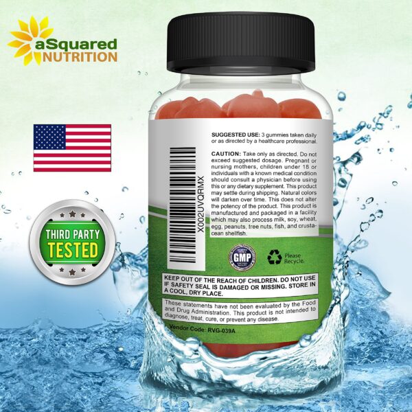 Supplemento gomitas vinagre sidra manzana 1500mg aSquared