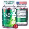 Gomitas verdes Keto ACV Wellneco botella frontal