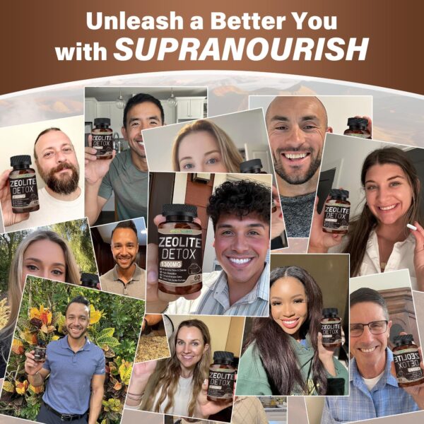 suplemento detox natural de zeolita y probióticos para salud digestiva