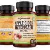 Frasco cerrado vinagre de manzana Key Nutrition 120 cápsulas