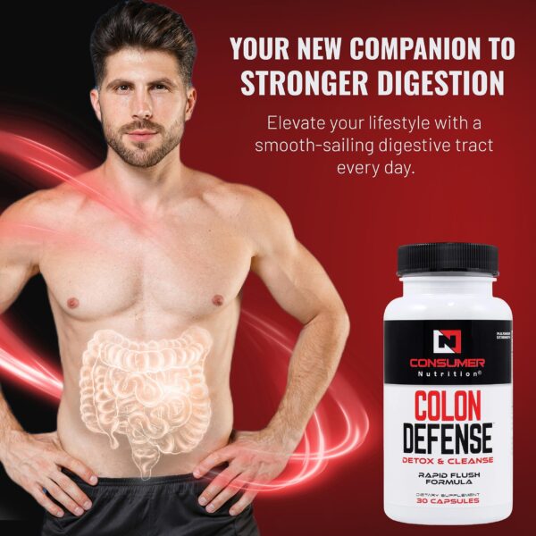 Caja y cápsulas Colon Cleanse 14 días para limpieza intestinal