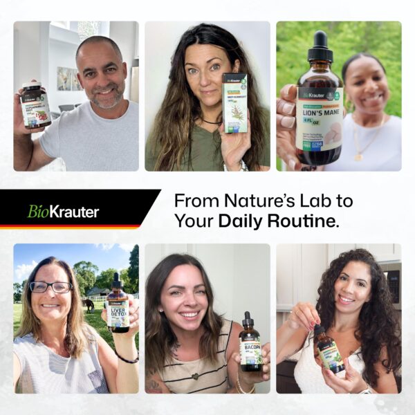 Gomitas Bio Krauter para detox hepático y piel saludable