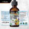 Ingredientes naturales en tinturas detox alcohol y hígado BIO KRAUTER
