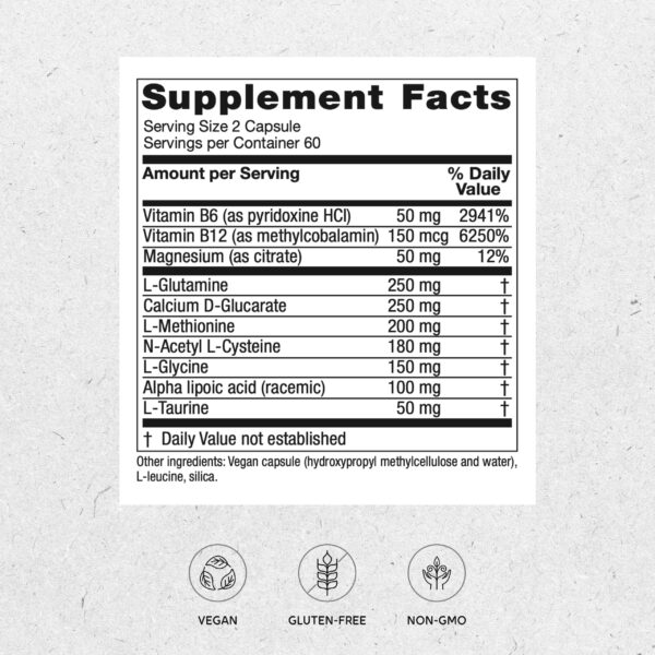 Cápsulas Vitanica para detoxificación endocrina y hepática