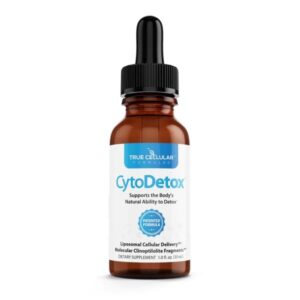 CytoDetox True Cellular Formulas frasco 1 oz para desintoxicación