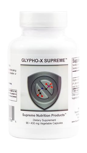 Suplemento herbal Supreme Nutrition Glypho-X Supreme 90 cápsulas vegetarianas