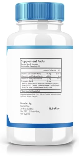 Botella cápsulas Prostalite para salud masculina