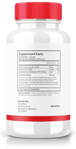 Frasco GlucoSlash suplemento avanzado para salud sanguínea